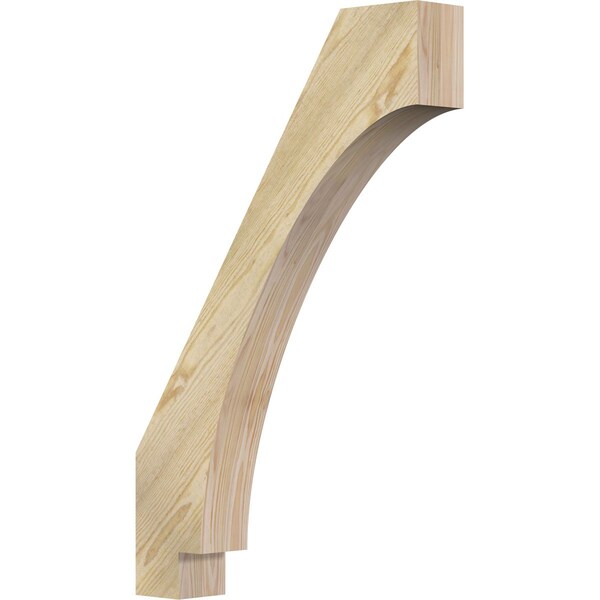 Ekena Millwork 4"W x 22"D x 34"H Imperial Rough Sawn Knee Brace, Douglas Fir BRC04X22X34IMP00RDF - main